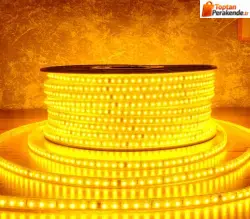 ACK AS01-01508 10W/mt 220V 120 Ledli Şerit Led Amber Işık IP65